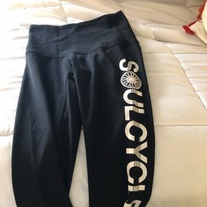 SOULCYCLE x Lululemon Cropped Wunder Under Pant